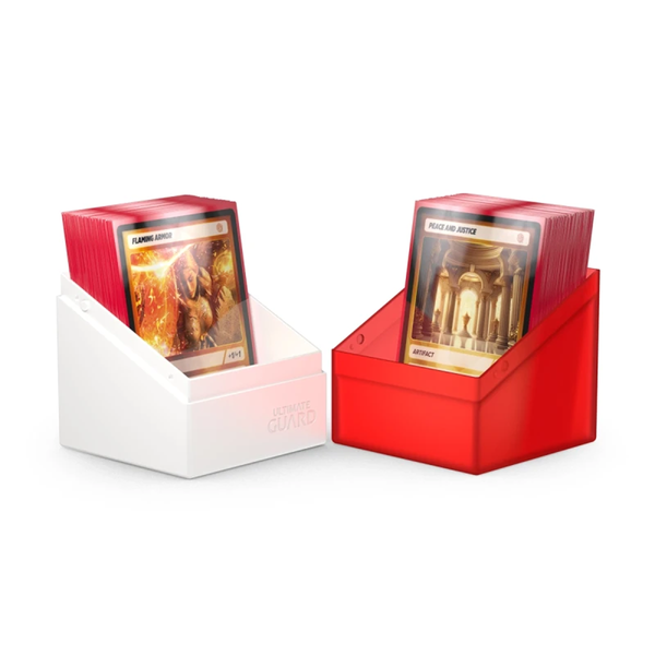 Boulder Synergy Deck Case 100+ Red White