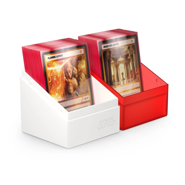 Boulder Synergy Deck Case 100+ Red White