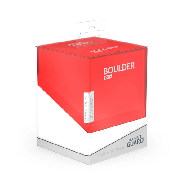Boulder Synergy Deck Case 100+ Red White