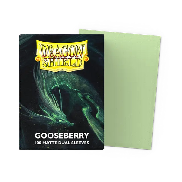 Dragon Shield Sleeves: Standard Matte Dual - Gooseberry