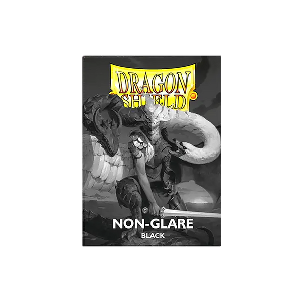 Dragon Shield Sleeves: Non-Glare Standard Matte - Black