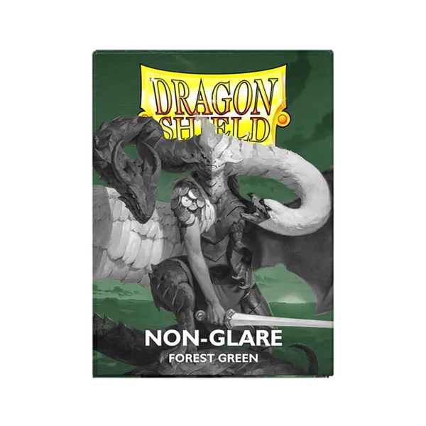 Dragon Shield Sleeves: Non-Glare Standard Matte - Forest Green