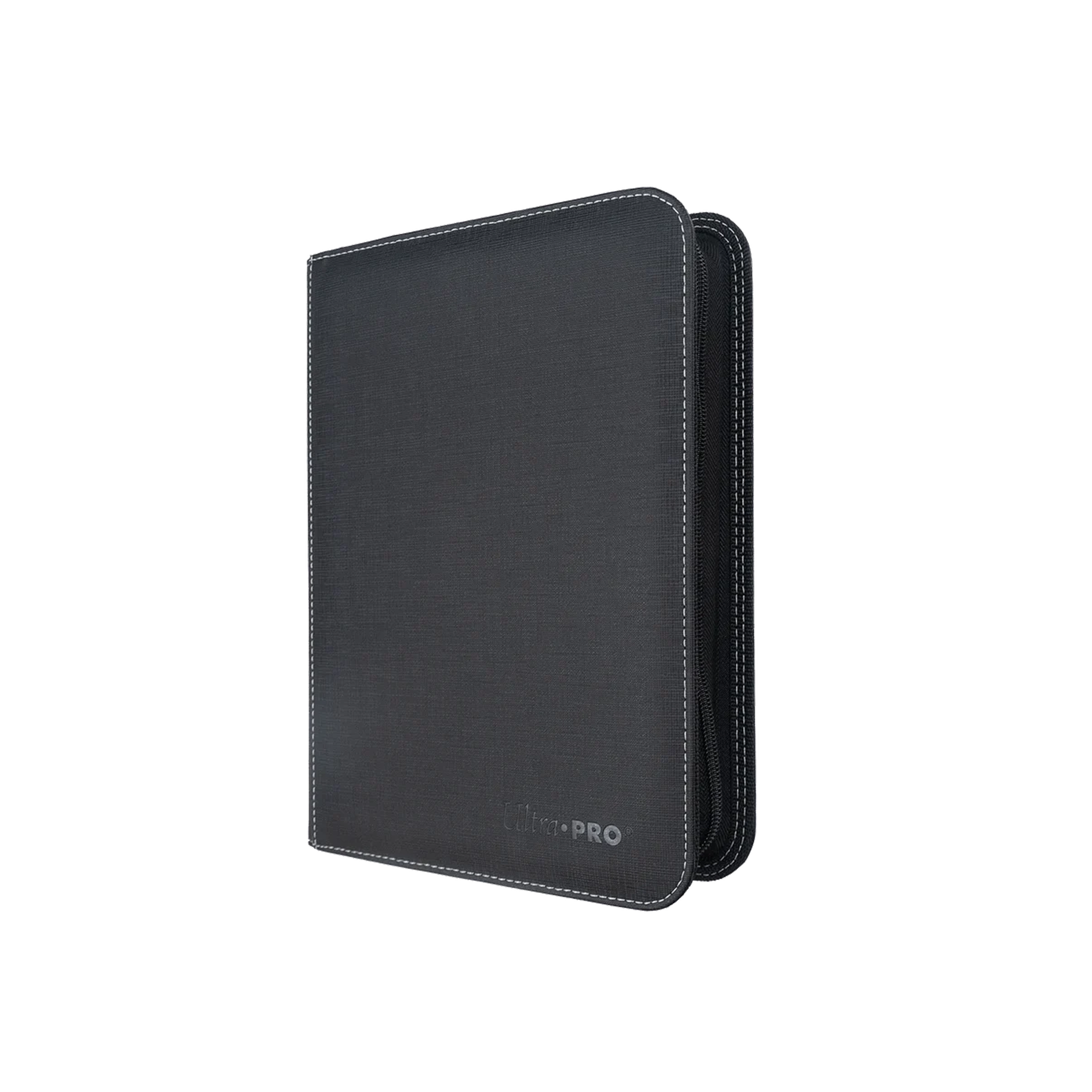 4 card toploader binder Pocket Binder features 20 clear Aegis: 4-Pocket Diamond-Zip Toploader Binder