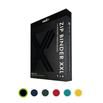 Vault X 16-Pocket XXL Exo-Tec Zip Binder