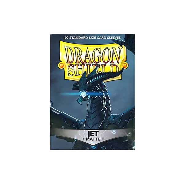 Dragon Shield Sleeves: Standard Matte - Jet