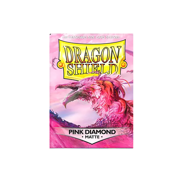 Dragon Shield Sleeves: Standard Matte - Pink Diamond