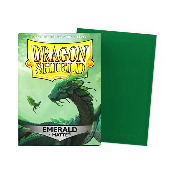 Dragon Shield Sleeves: Standard Matte - Emerald