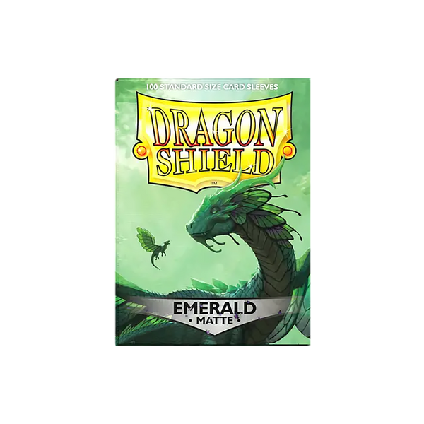 Dragon Shield Sleeves: Standard Matte - Emerald