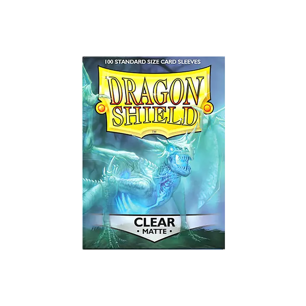 Dragon Shield Sleeves: Standard Matte - Clear
