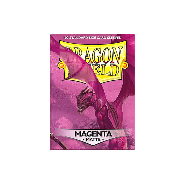 Dragon Shield Sleeves: Standard Matte - Magenta