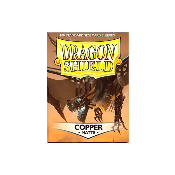 Dragon Shield Sleeves: Standard Matte - Copper