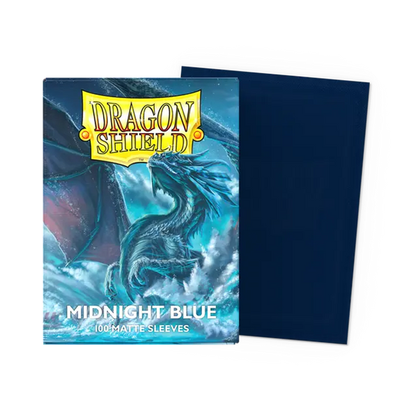Dragon Shield Sleeves: Standard Matte - Midnight Blue