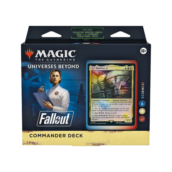 MTG TCG: Universes Beyond Fallout Commander Deck Science!