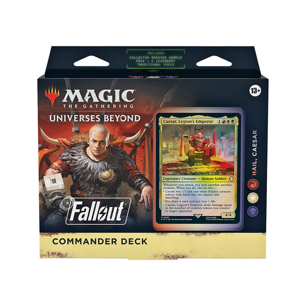 MTG TCG: Universes Beyond Fallout Commander Deck Hail Caesar