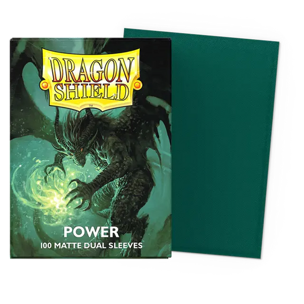 Dragon Shield Sleeves: Standard Matte Dual - Power