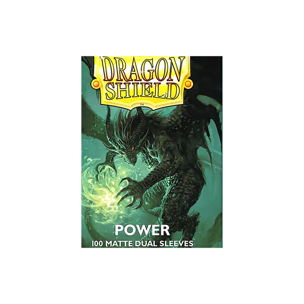 Dragon Shield Sleeves: Standard Matte Dual - Power