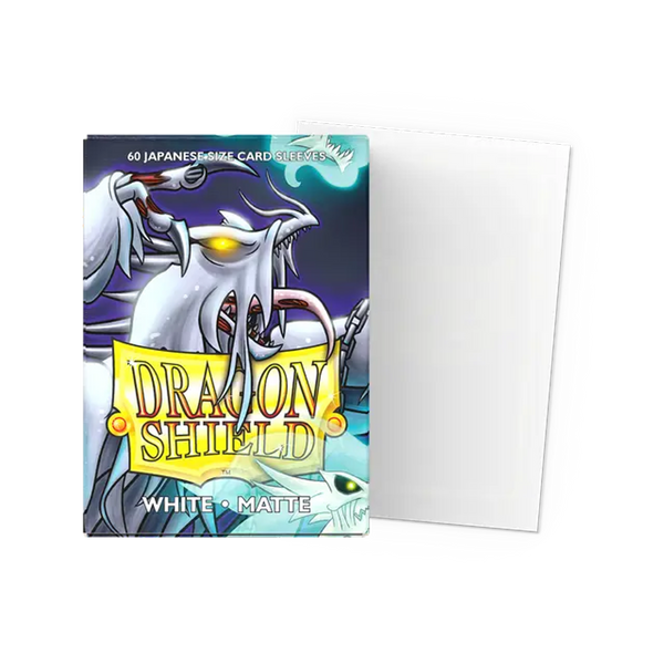 Dragon Shield Sleeves: Japanese Matte - White