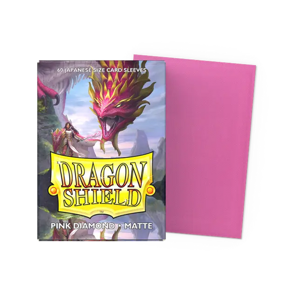 Dragon Shield Sleeves: Japanese Matte - Pink Diamond