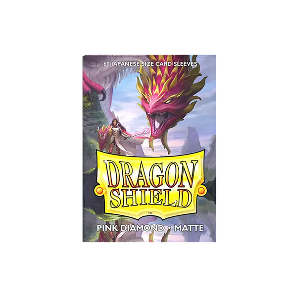Dragon Shield Sleeves: Japanese Matte - Pink Diamond