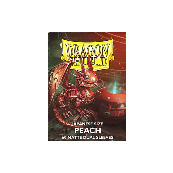 Dragon Shield Sleeves: Japanese Matte Dual - Peach