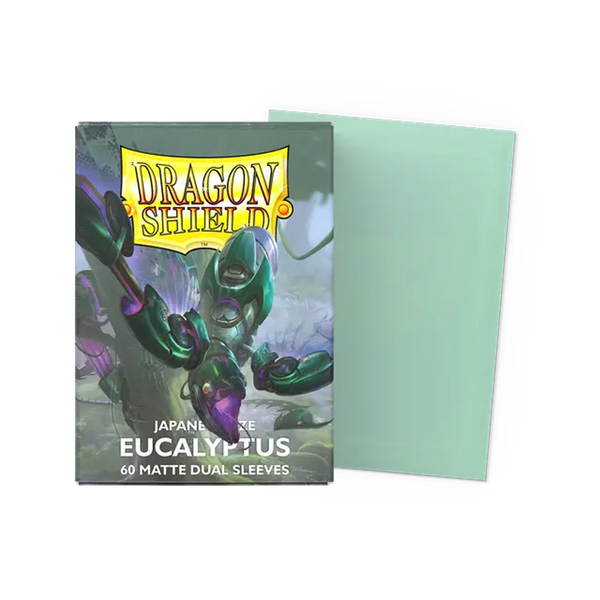 Dragon Shield Sleeves: Japanese Matte Dual - Eucalyptus