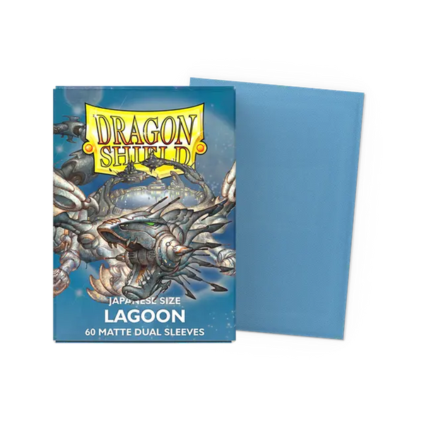 Dragon Shield Sleeves: Japanese Matte Dual - Lagoon
