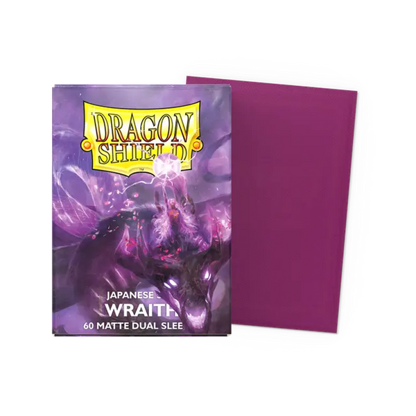 Dragon Shield Sleeves: Japanese Matte Dual - Wraith