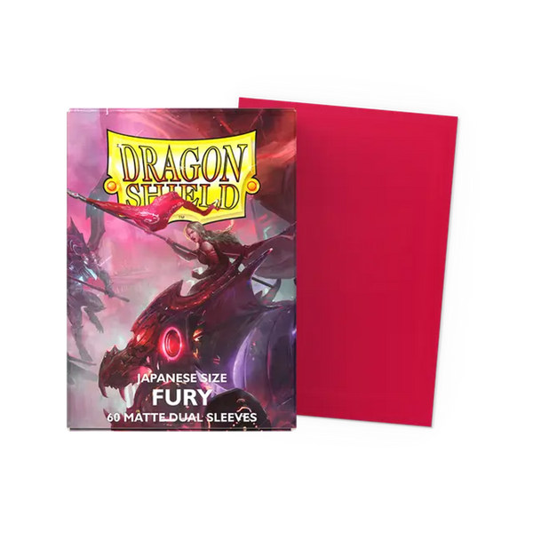 Dragon Shield Sleeves: Japanese Matte Dual - Fury