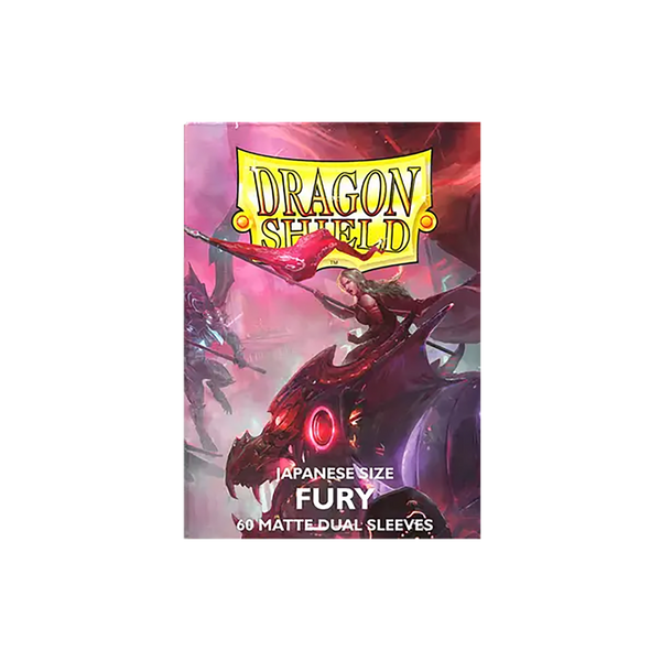 Dragon Shield Sleeves: Japanese Matte Dual - Fury