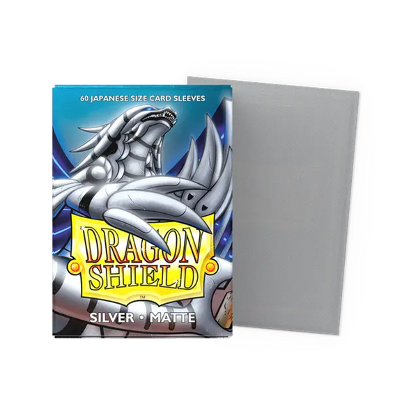 Dragon Shield Sleeves: Japanese Matte - Silver