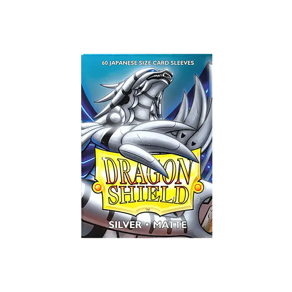 Dragon Shield Sleeves: Japanese Matte - Silver