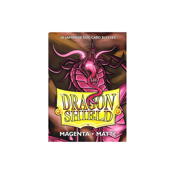 Dragon Shield Sleeves: Japanese Matte - Magenta