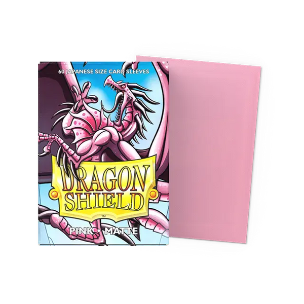 Dragon Shield Sleeves: Japanese Matte - Pink