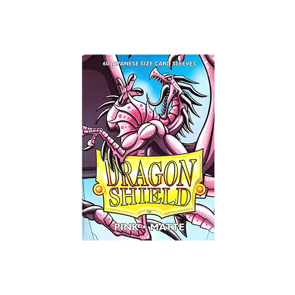 Dragon Shield Sleeves: Japanese Matte - Pink