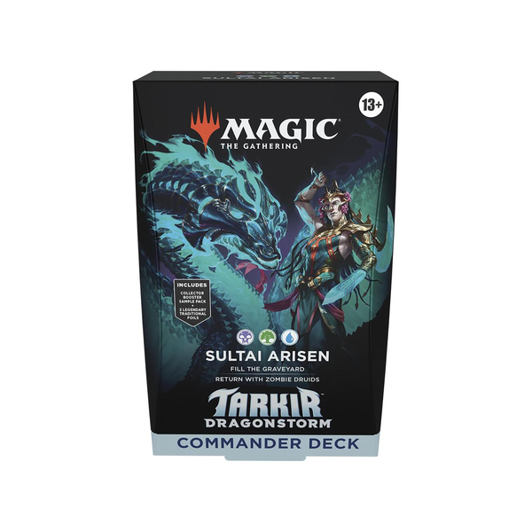 MTG TCG: Tarkir Dragonstorm Commander Deck Sultai Arisen