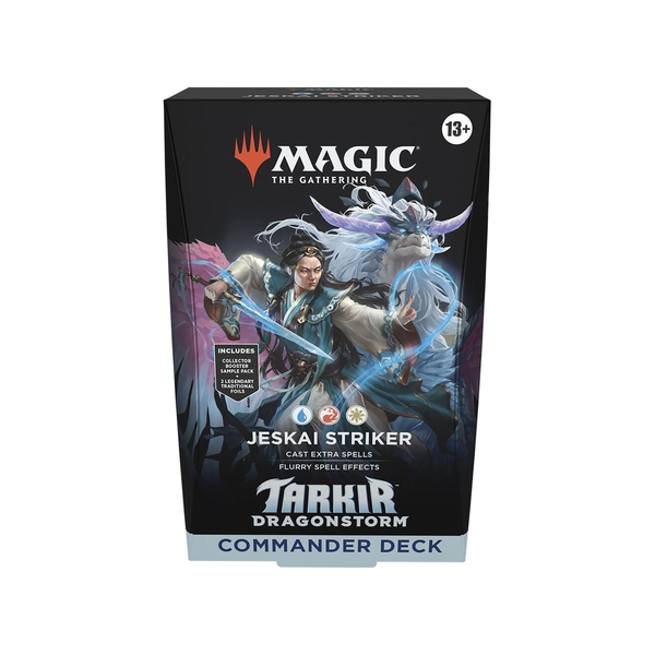 MTG TCG: Tarkir Dragonstorm Commander Deck Jeskai Striker