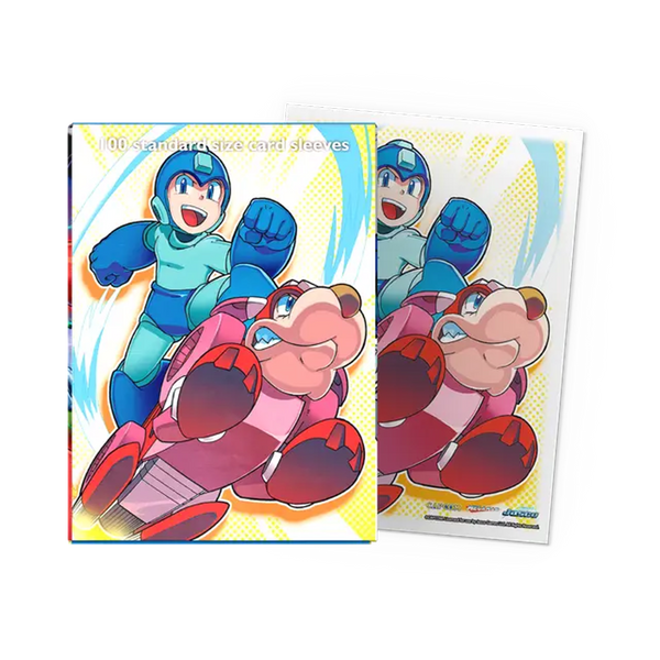 Dragon Shield Sleeves: Standard Classic Art - Mega Man & Rush