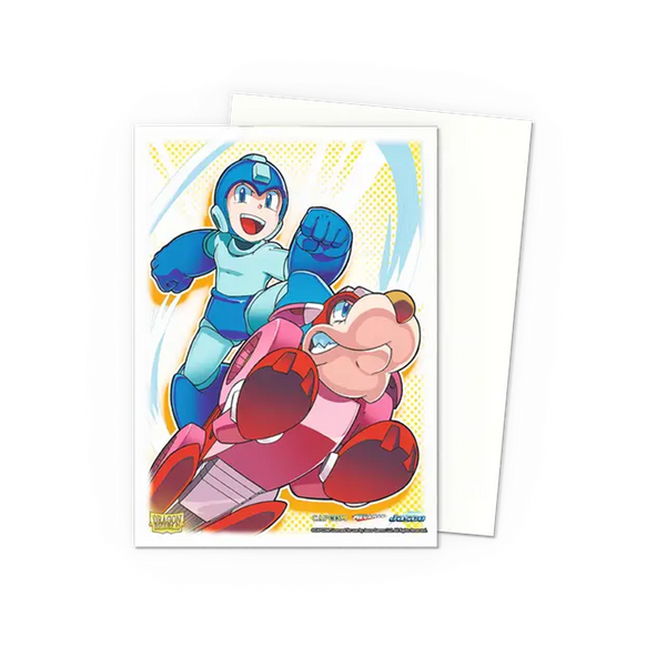 Dragon Shield Sleeves: Standard Classic Art - Mega Man & Rush