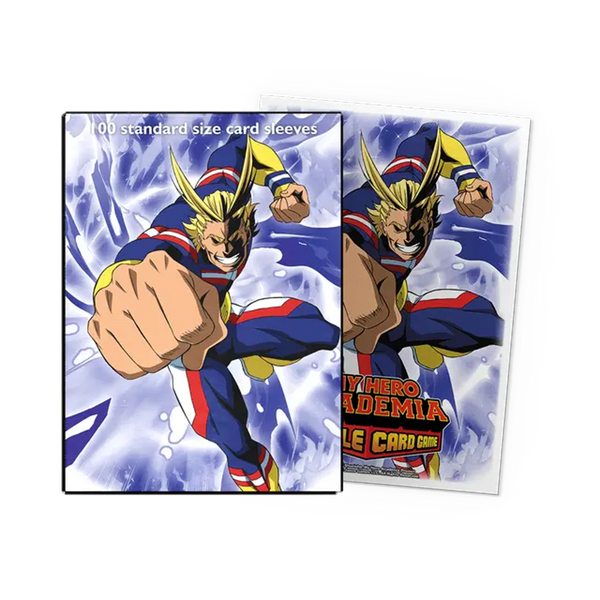 Dragon Shield Sleeves: Standard Matte Art - All Might Punch