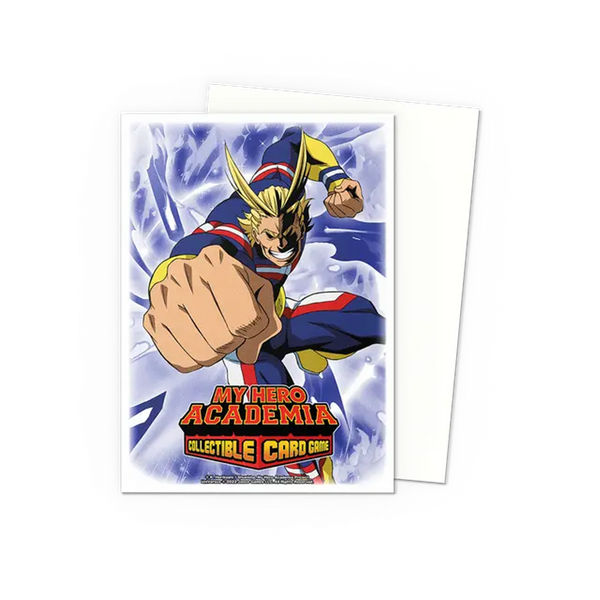 Dragon Shield Sleeves: Standard Matte Art - All Might Punch