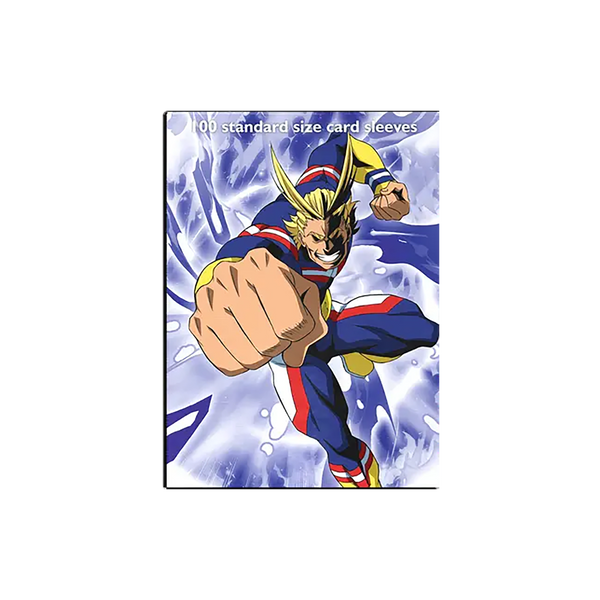 Dragon Shield Sleeves: Standard Matte Art - All Might Punch
