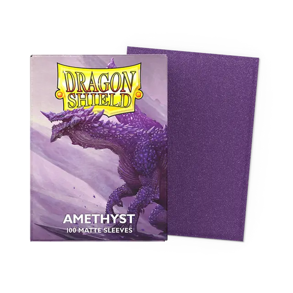 Dragon Shield Sleeves: Standard Matte - Amethyst