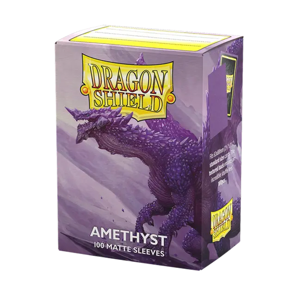 Dragon Shield Sleeves: Standard Matte - Amethyst