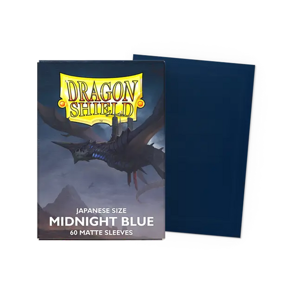 Dragon Shield Sleeves: Japanese Matte - Midnight Blue