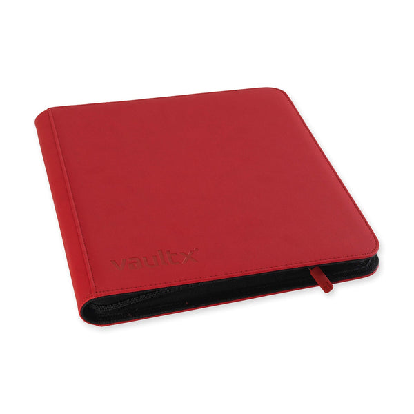 Zip Binder 12-Pocket Exo-Tec Fire Red
