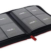 Zip Binder 4-Pocket Exo-Tec Fire Red