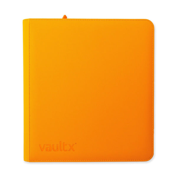 Zip Binder 12-Pocket Exo-Tec Neon Orange