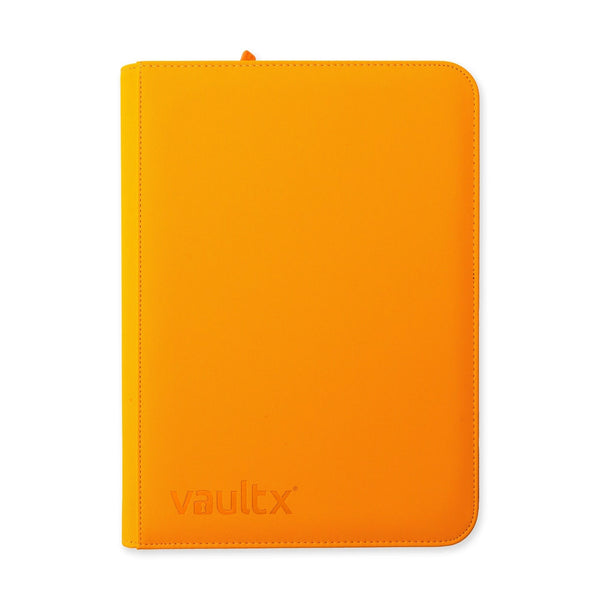 Zip Binder 9-Pocket Exo-Tec Neon Orange