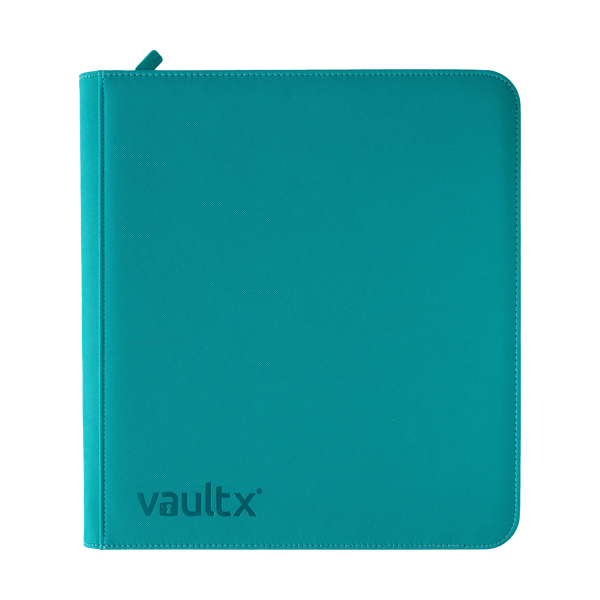 Zip Binder 12-Pocket Exo-Tec Ocean Blue