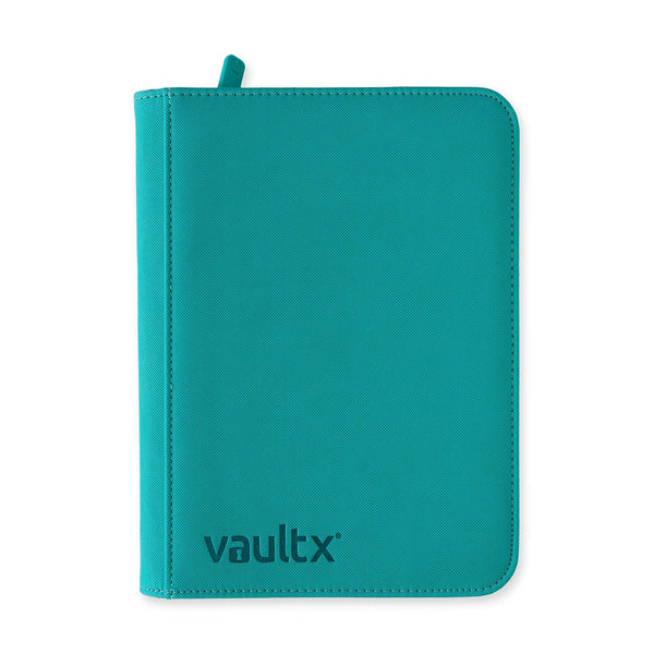 Zip Binder 4-Pocket Exo-Tec Ocean Blue